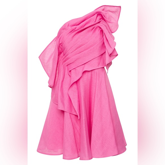 Aje Pink Genesis Mini Dress - Picture 2 of 4